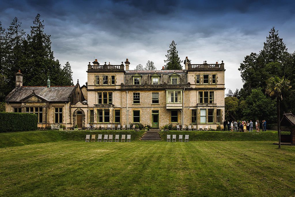 Holne Park House Devon Wedding Venue by Devon Wedding Photographer