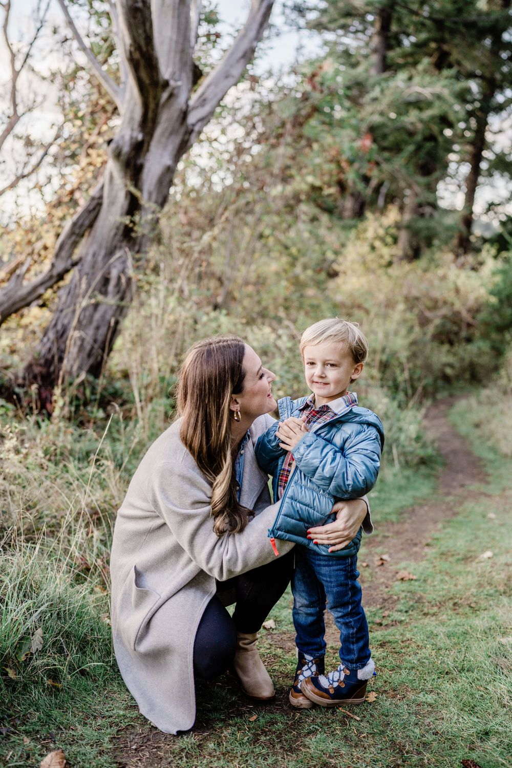fall family photos mother son pacific northwest photographer c photography