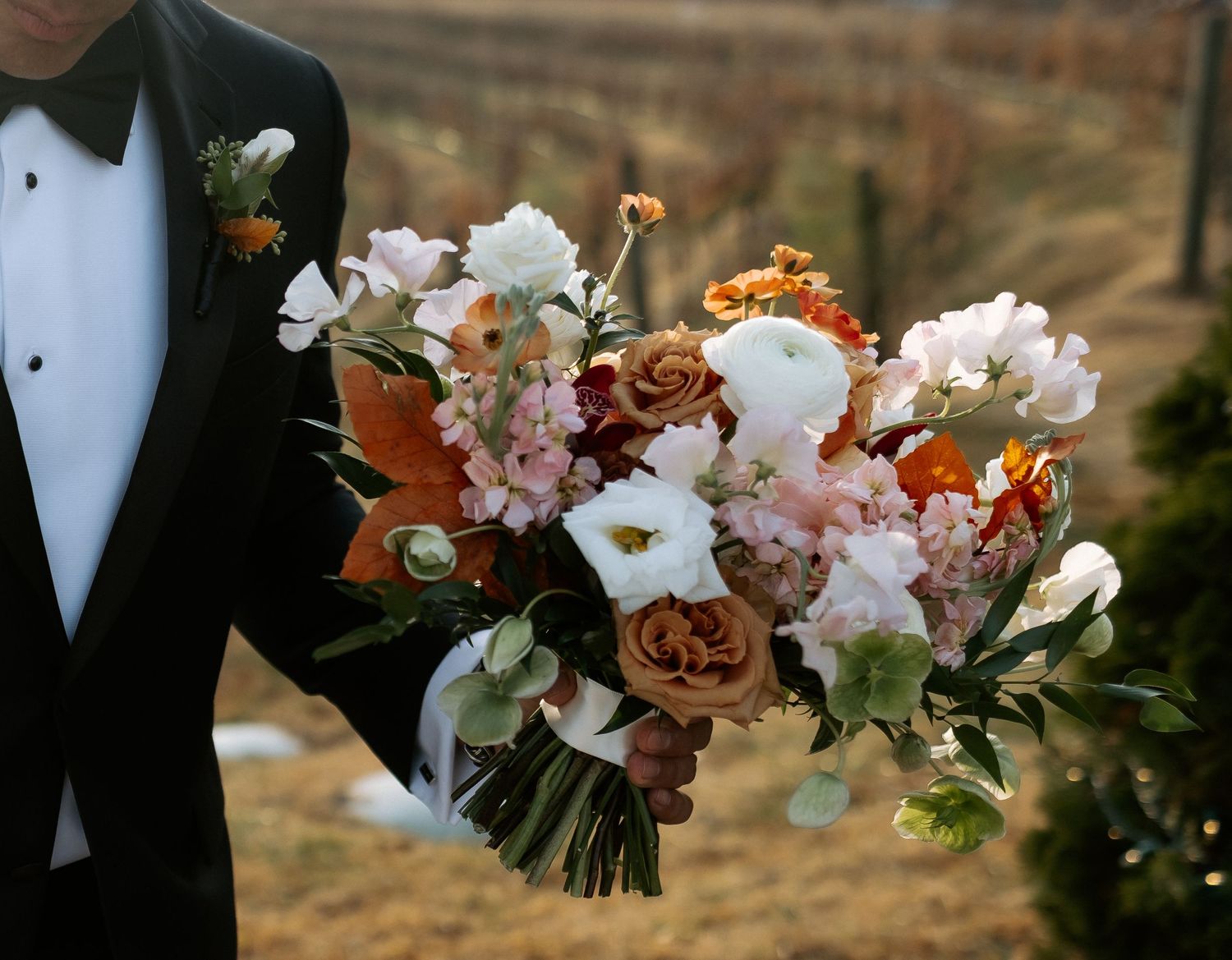 Montaluce north Georgia winery intimate wedding Italian countryside mountain documentary true to color flowers
