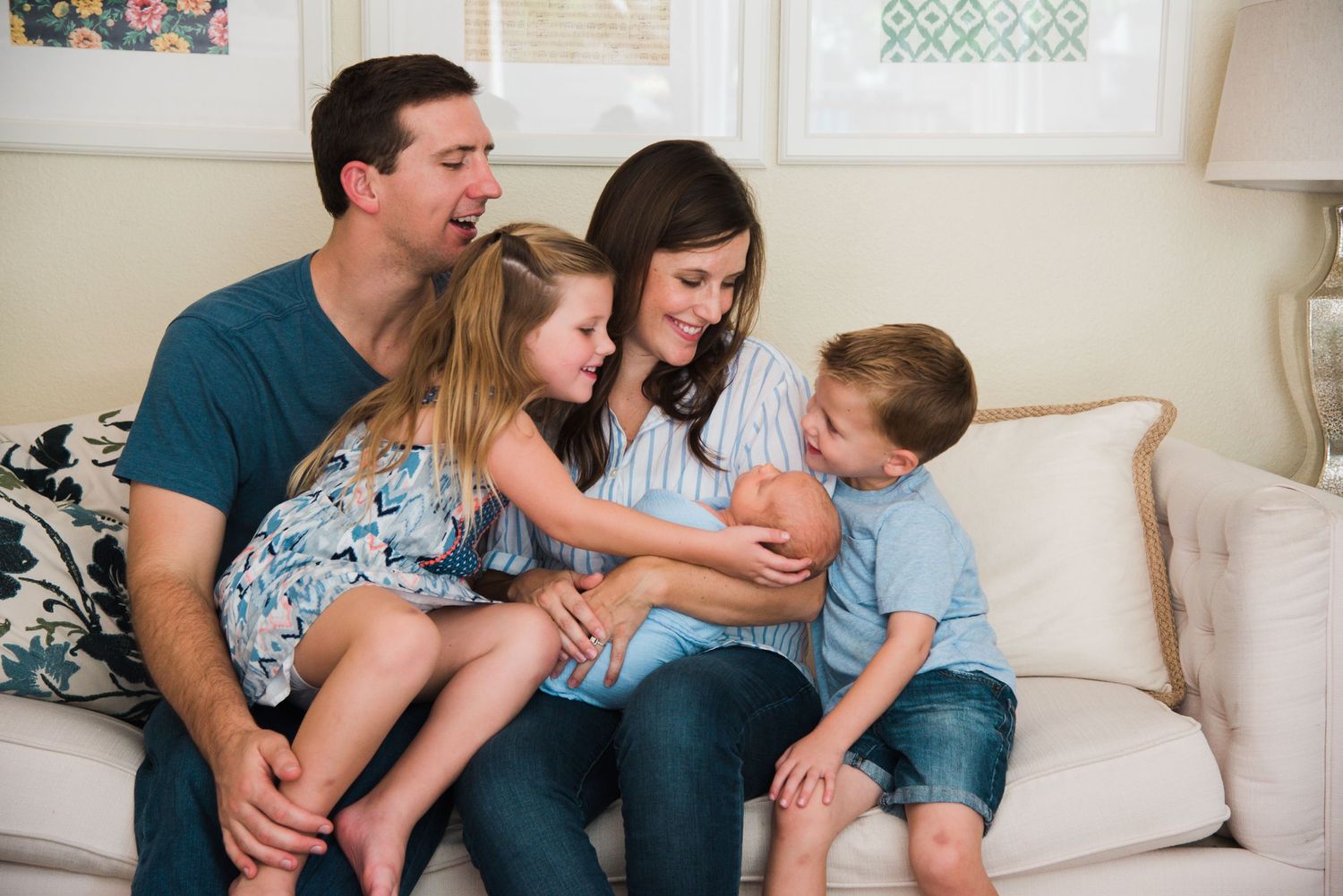 Bulverde, Texas Lifestyle Newborn Photography