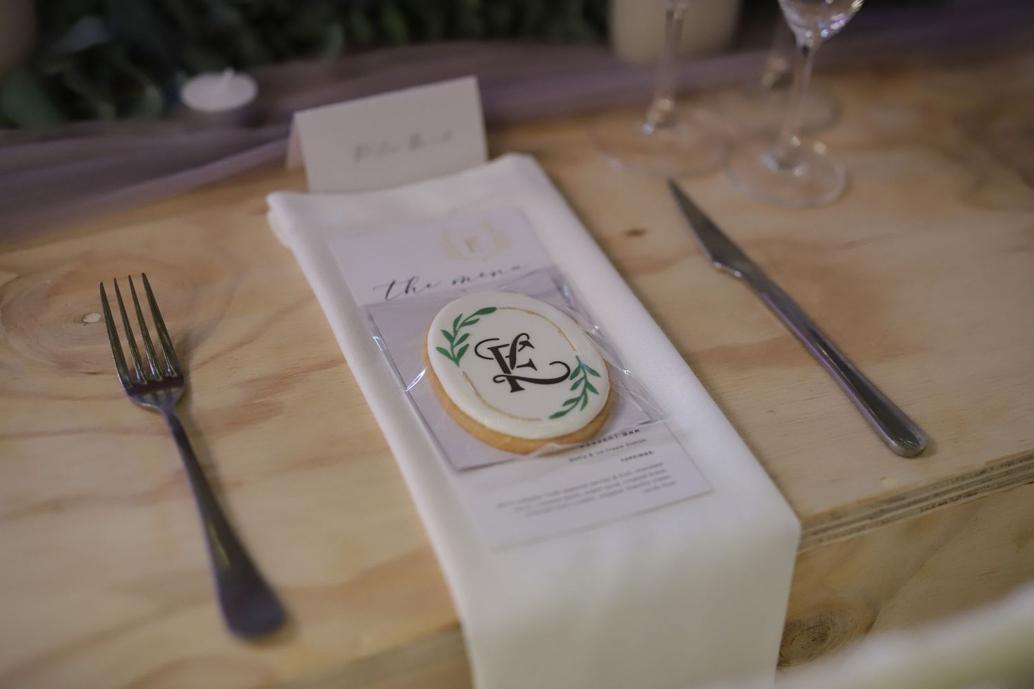 Graphic Designer designed wedding stationary