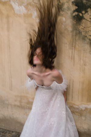 An artistic capture of a bride by Dust and Dreams Photogrpahy.