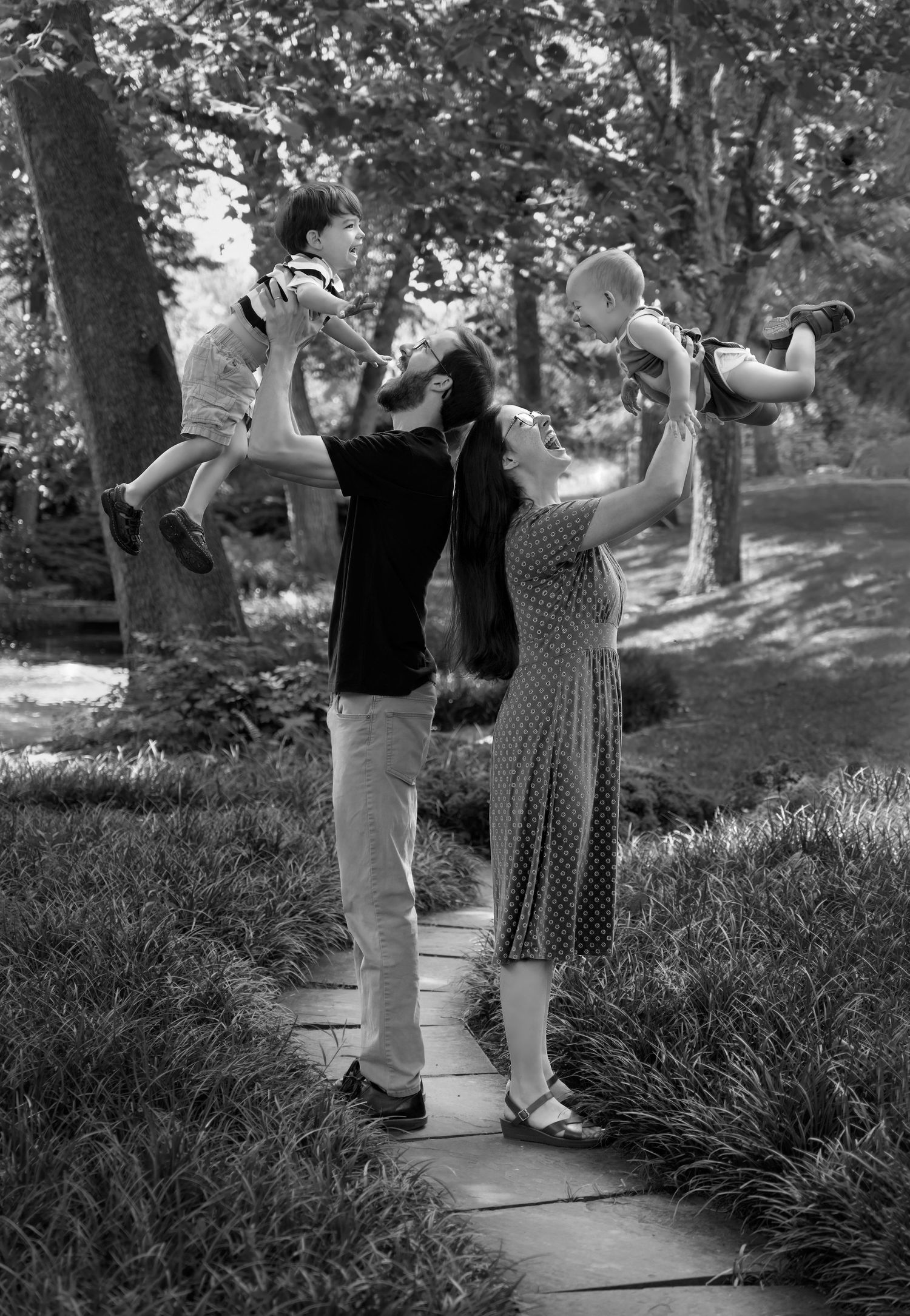 Victoria Christine and her family