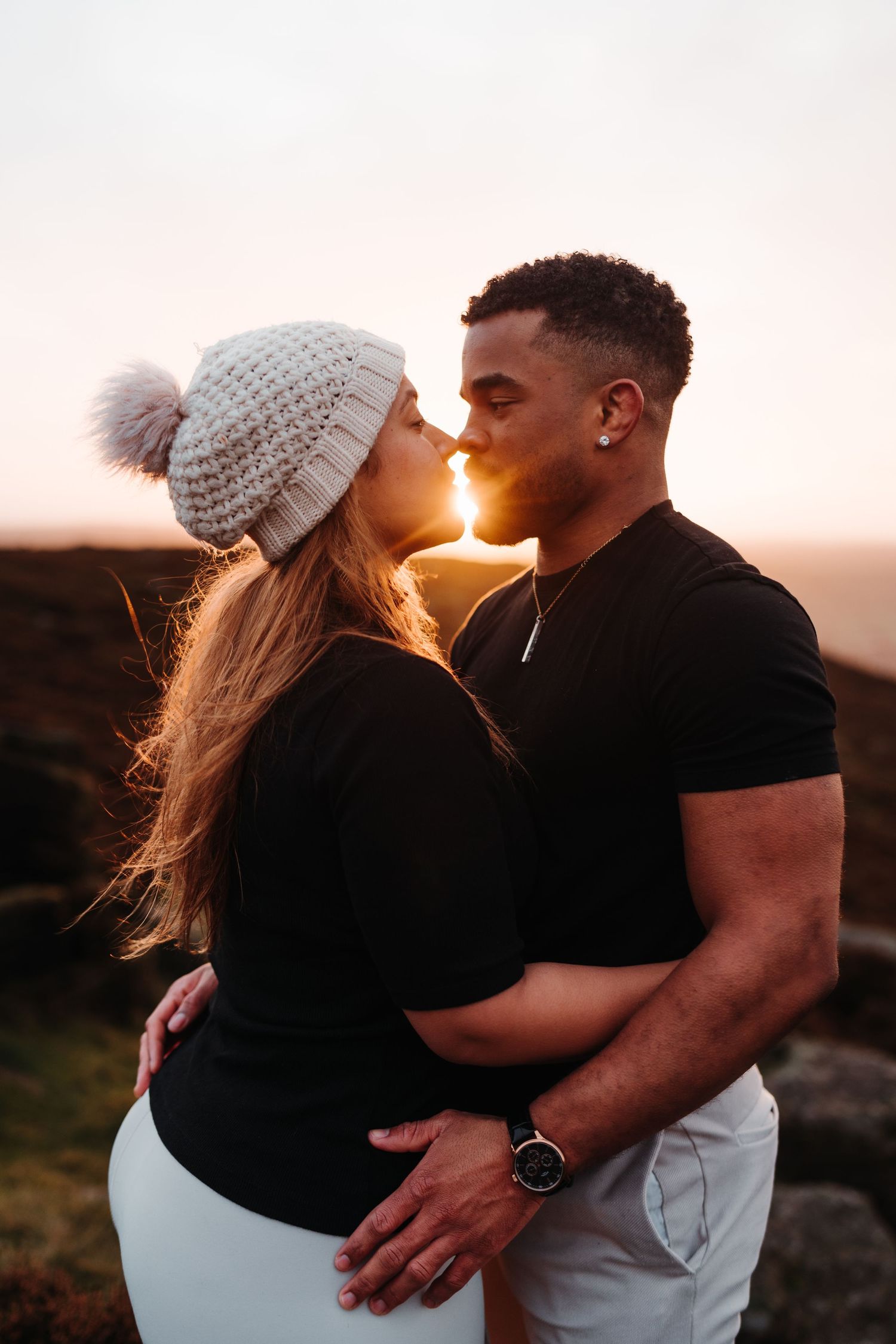 couple photoshoot at the Peak District National Park