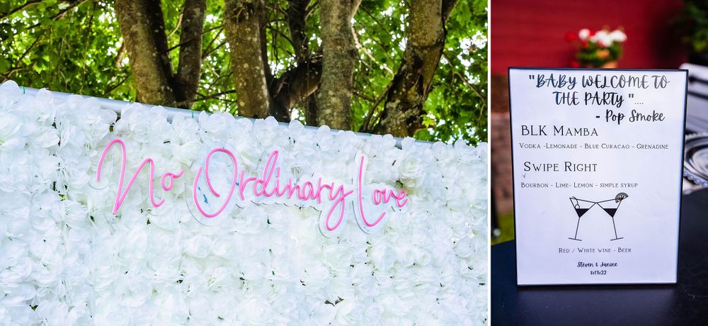 parkland washington state backyard summer wedding and reception