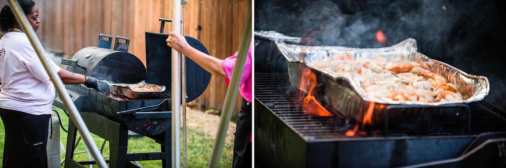 parkland washington state backyard summer wedding and reception