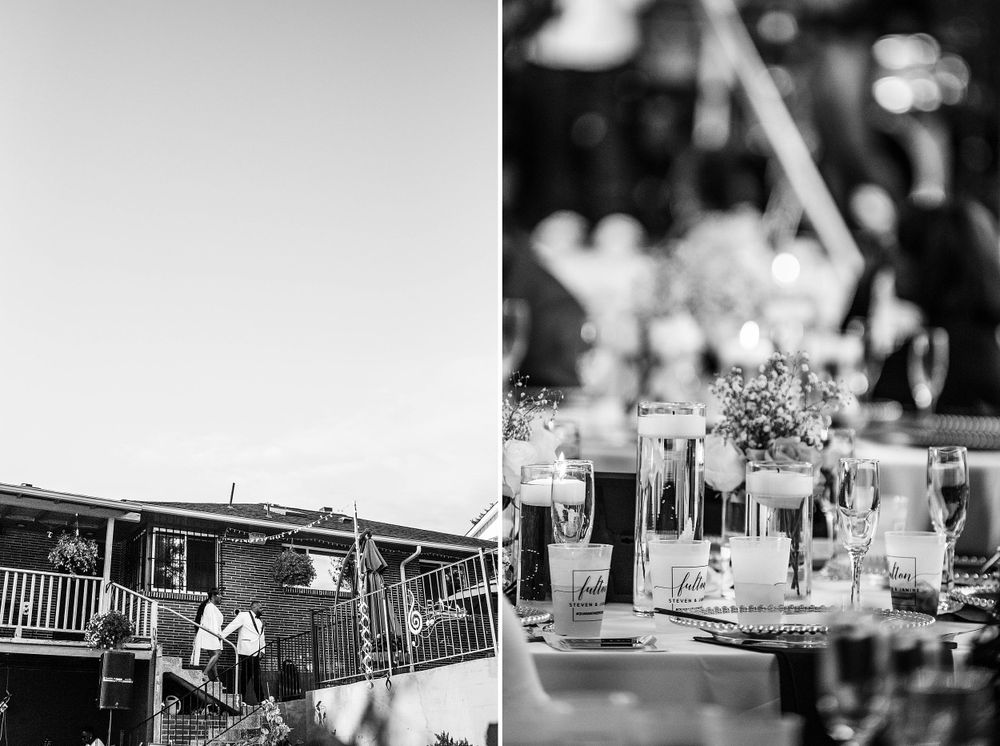 parkland washington state backyard summer wedding and reception
