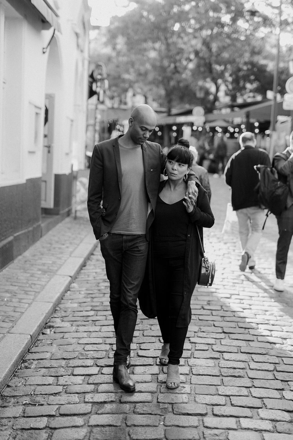 Paris engagement photo shoot