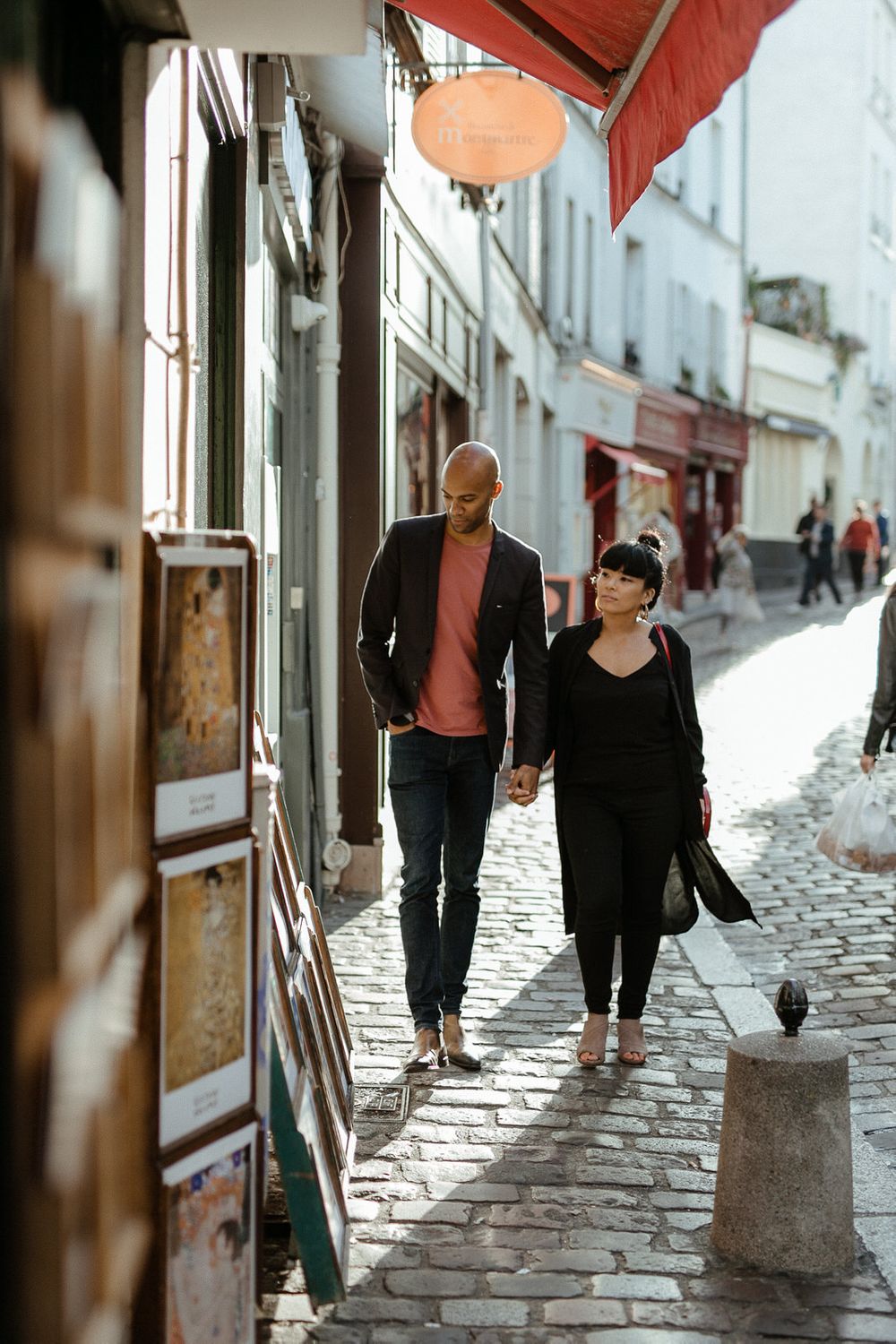 Paris engagement photo shoot