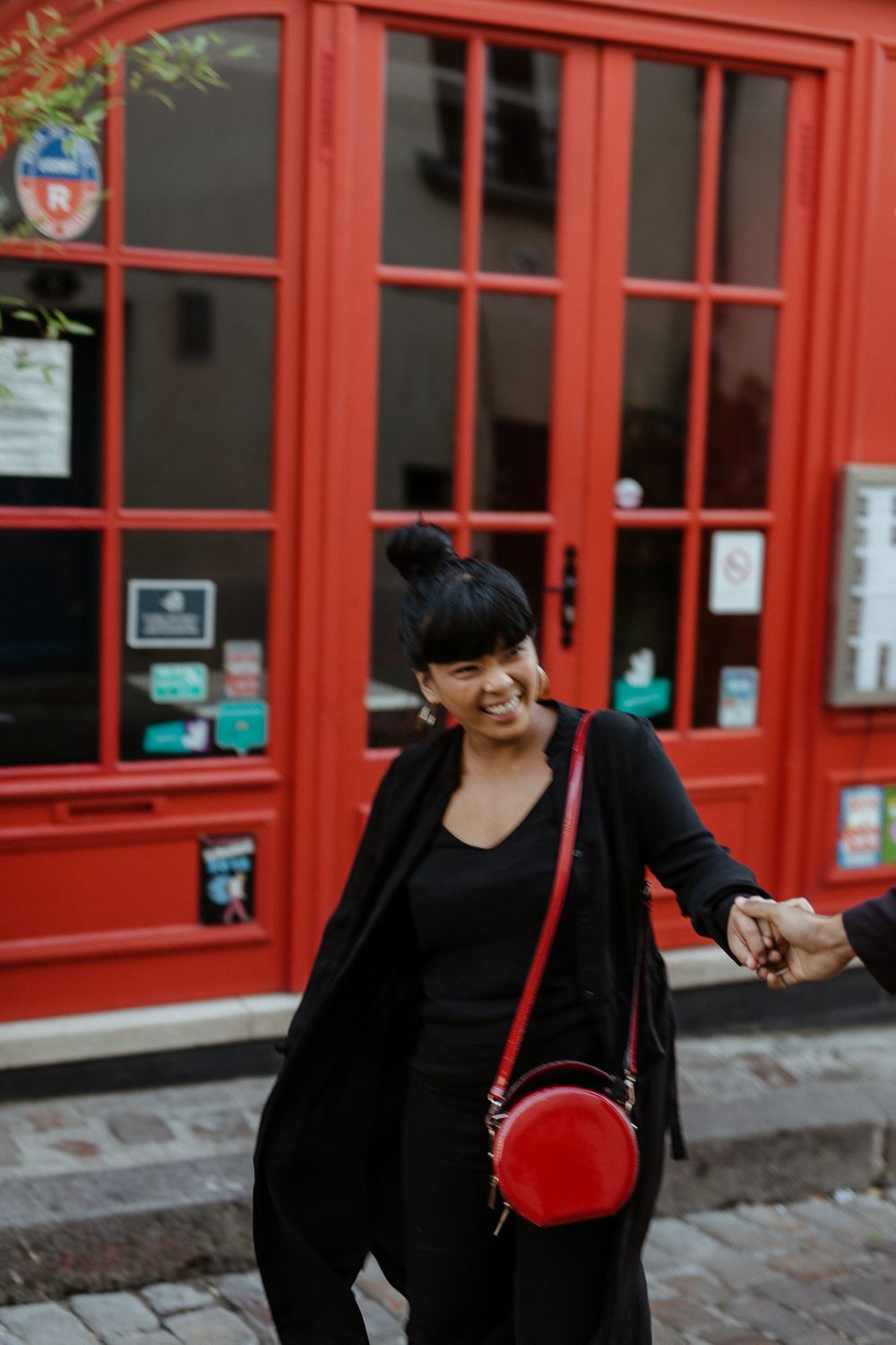 Paris engagement photo shoot