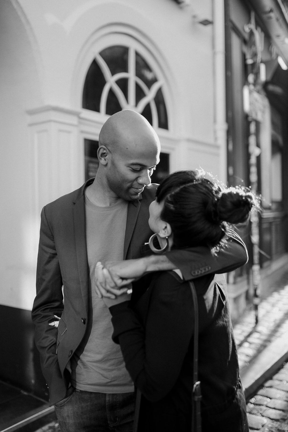 Paris engagement photo shoot