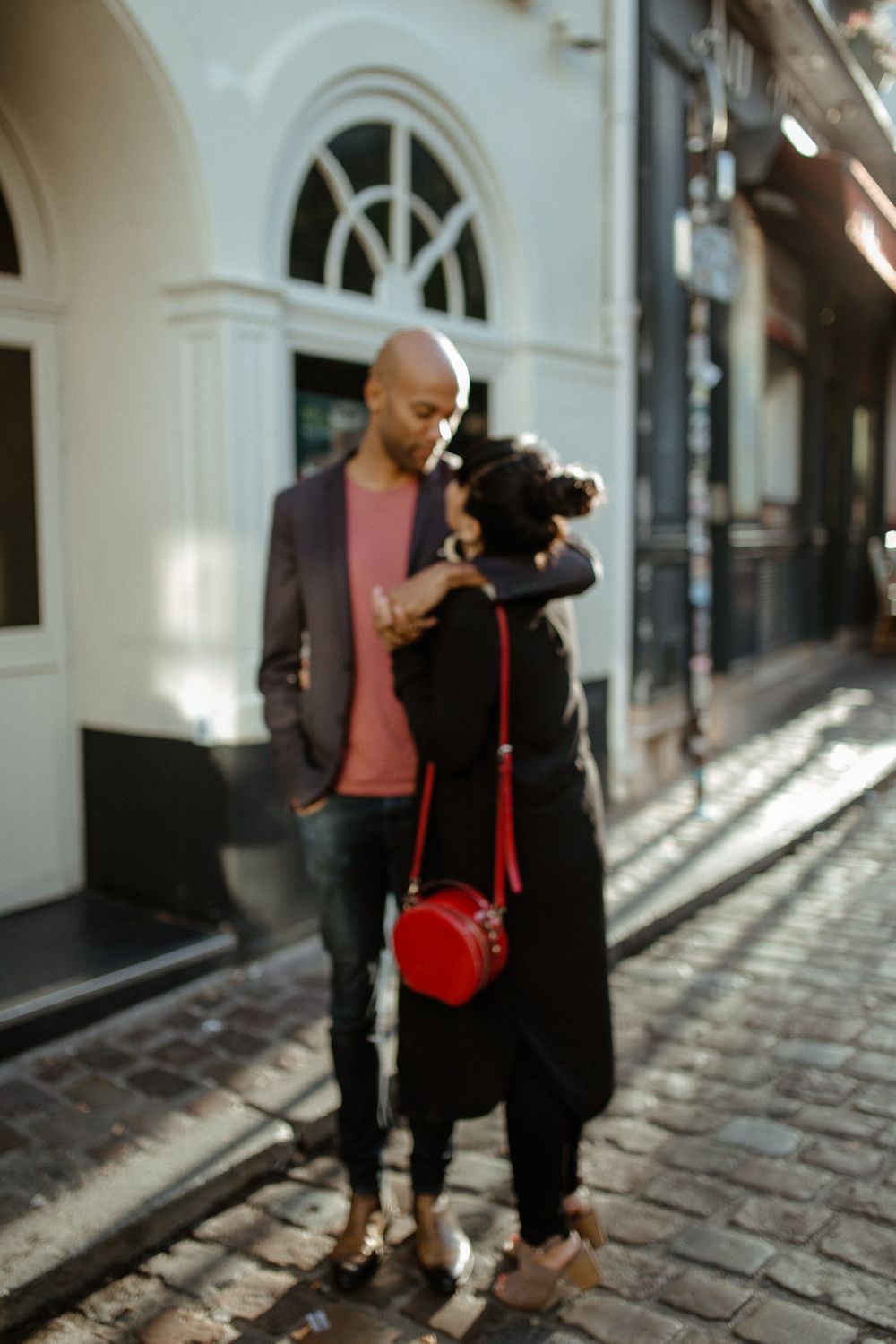 Paris engagement photo shoot