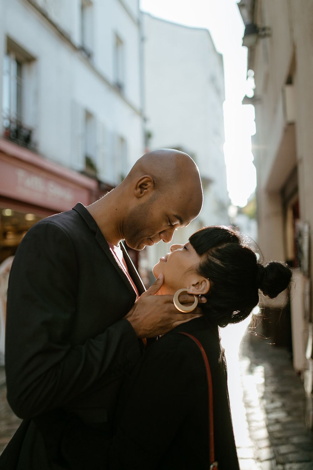 Paris engagement photo shoot