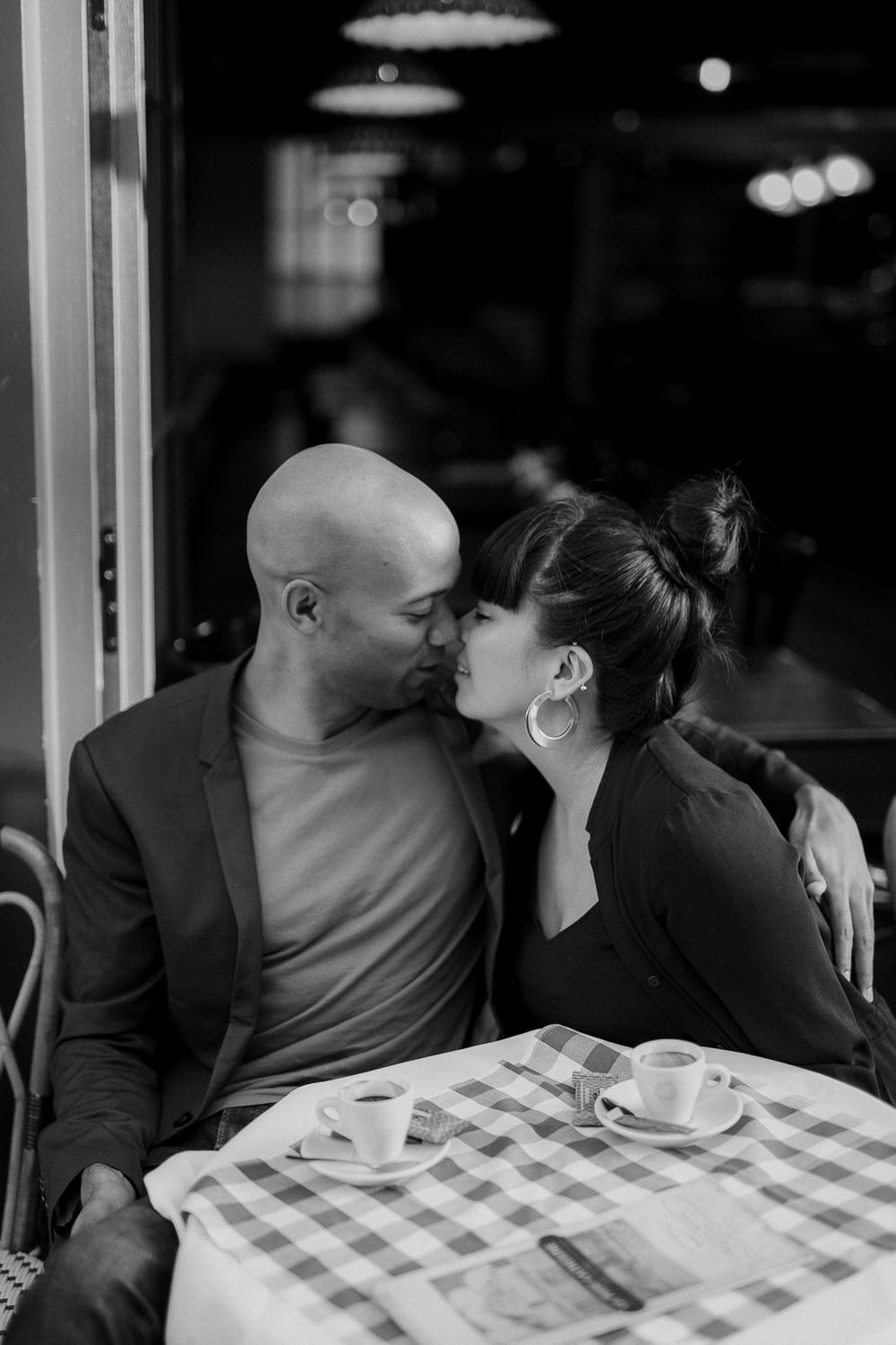 Paris engagement photo shoot