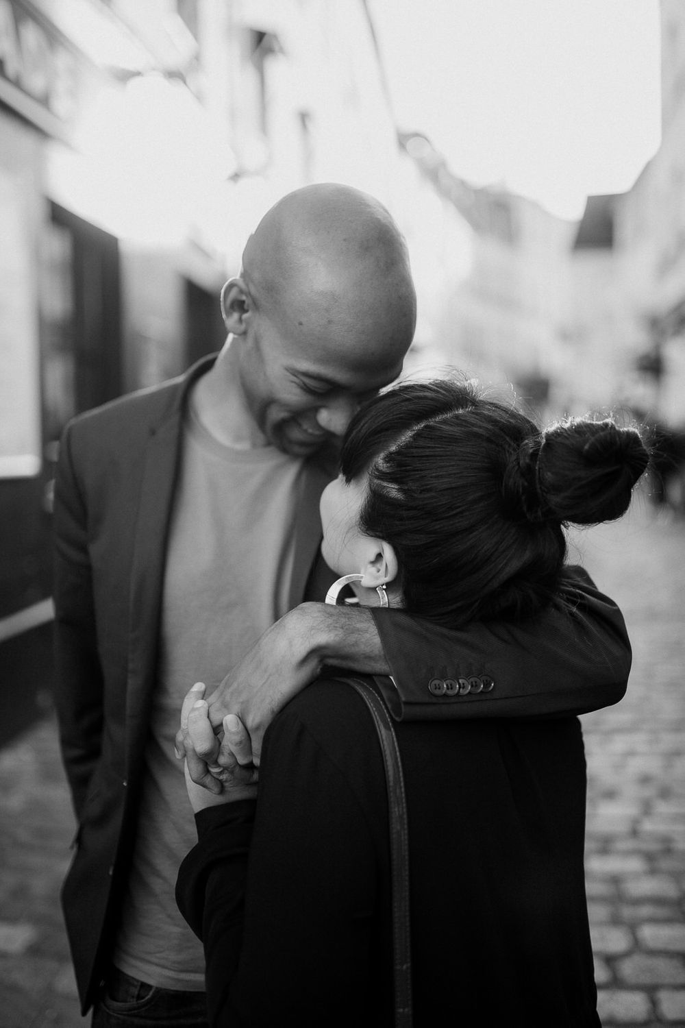 Paris engagement photo shoot