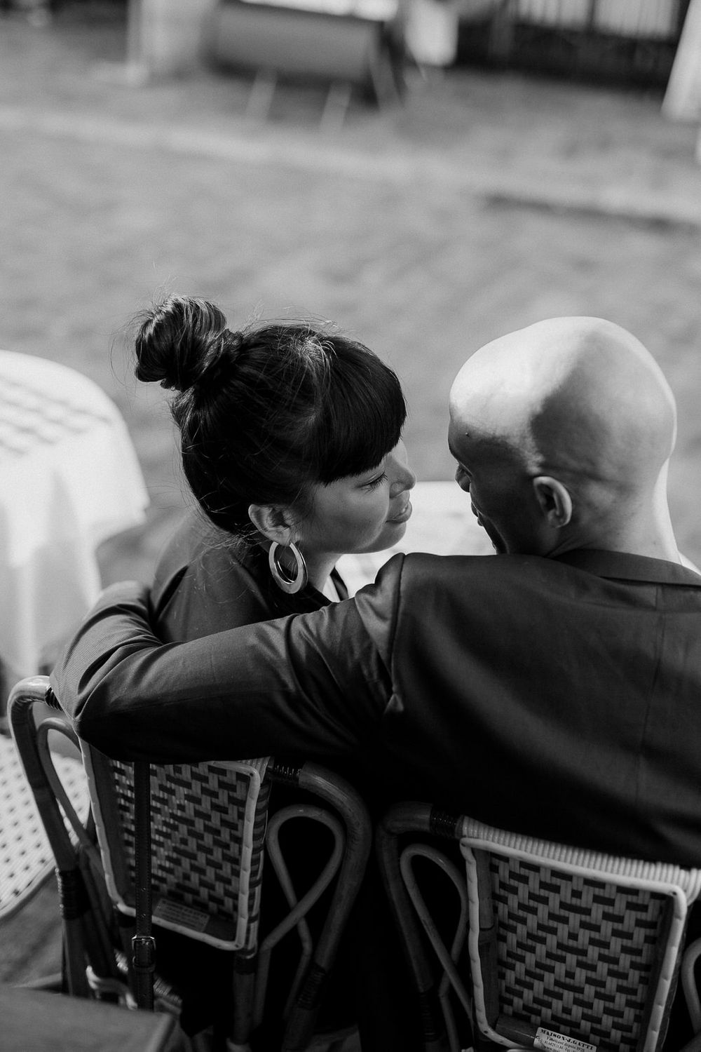 Paris engagement photo shoot