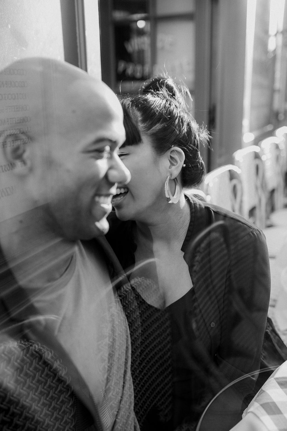 Paris engagement photo shoot