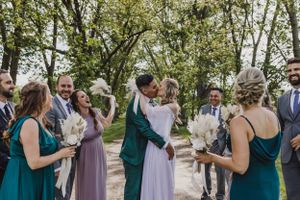 May wedding at Polmenna Barn in Campbellford, Ontario