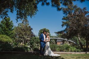 A small wedding at Isaiah Tubbs Resort in Prince Edward County, Ontario