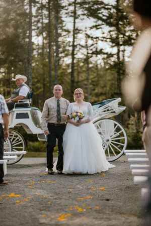 August wedding at Hatfield Farms, Hammonds Plains, Nova Scotia