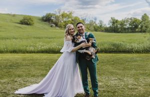 May wedding at Polmenna Barn in Campbellford, Ontario