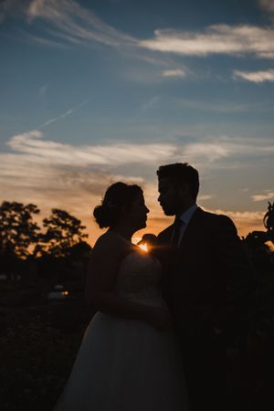 Wedding reception at Furnace Falls Farm near Kingston, Ontario