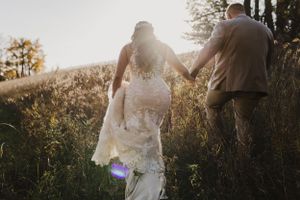 An October wedding at The Meadows in Stirling, Ontario