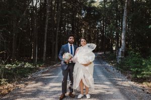 A backyard June wedding in Kingston, Ontario