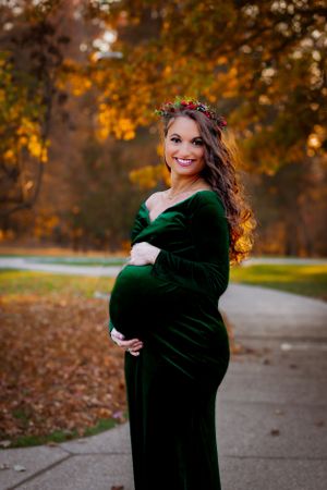 A stunning maternity portrait