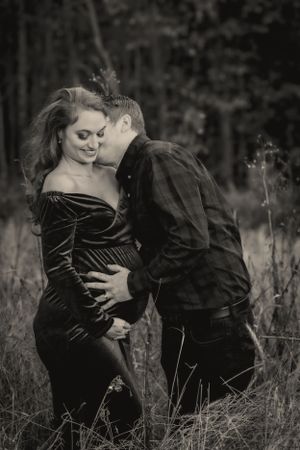 A stunning maternity portrait
