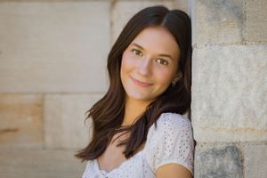 A simple but beautiful classic senior portrait