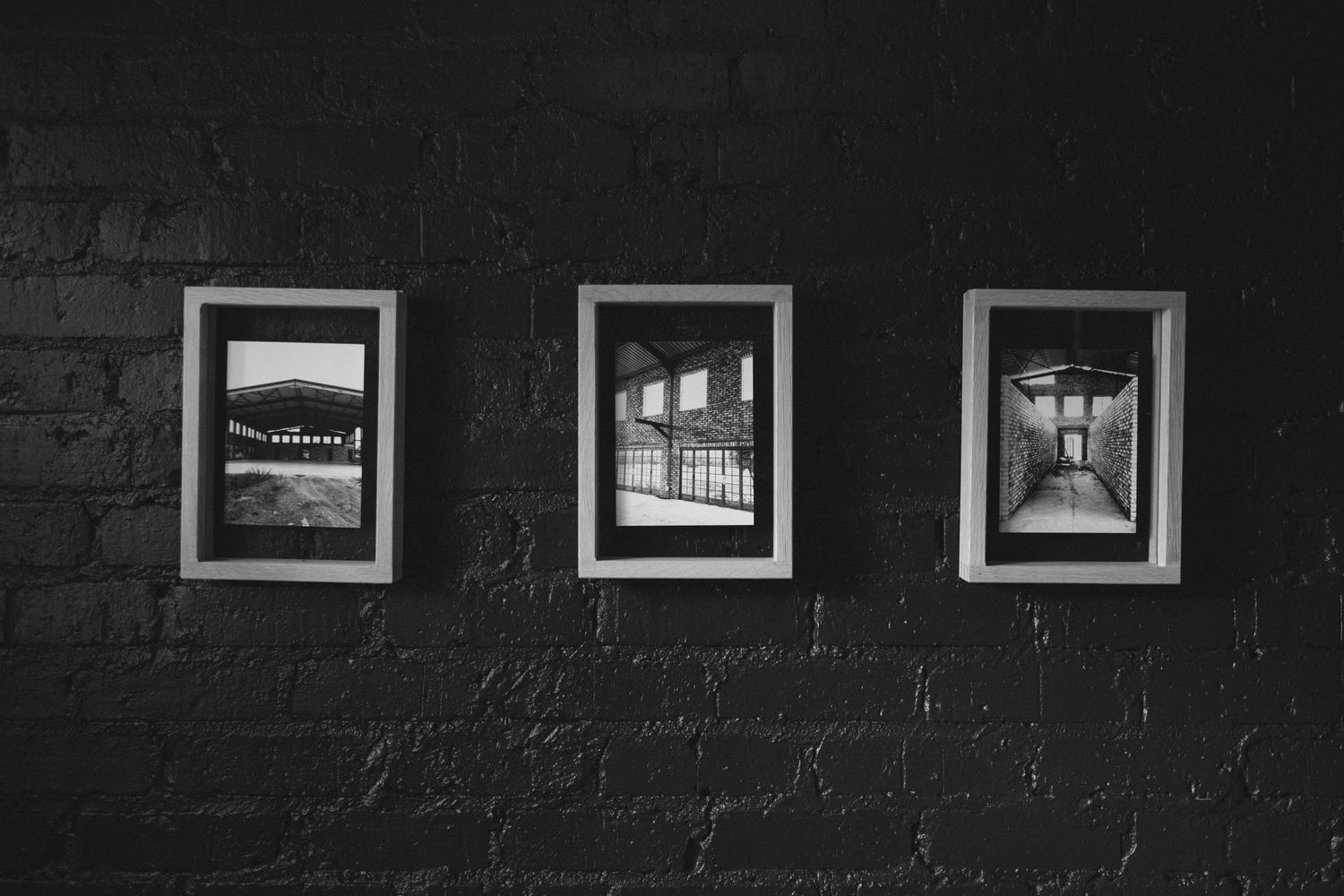 Photos of wedding venue being constructed, hanging on wall, captured by Wouter Kleynhans Photography