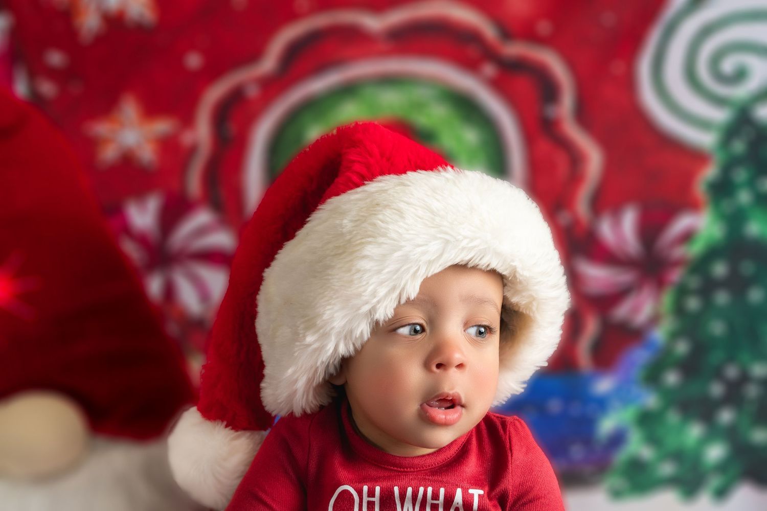 Christmas photoshoot in the studio, kids photoshoot, Lanham, Maryland