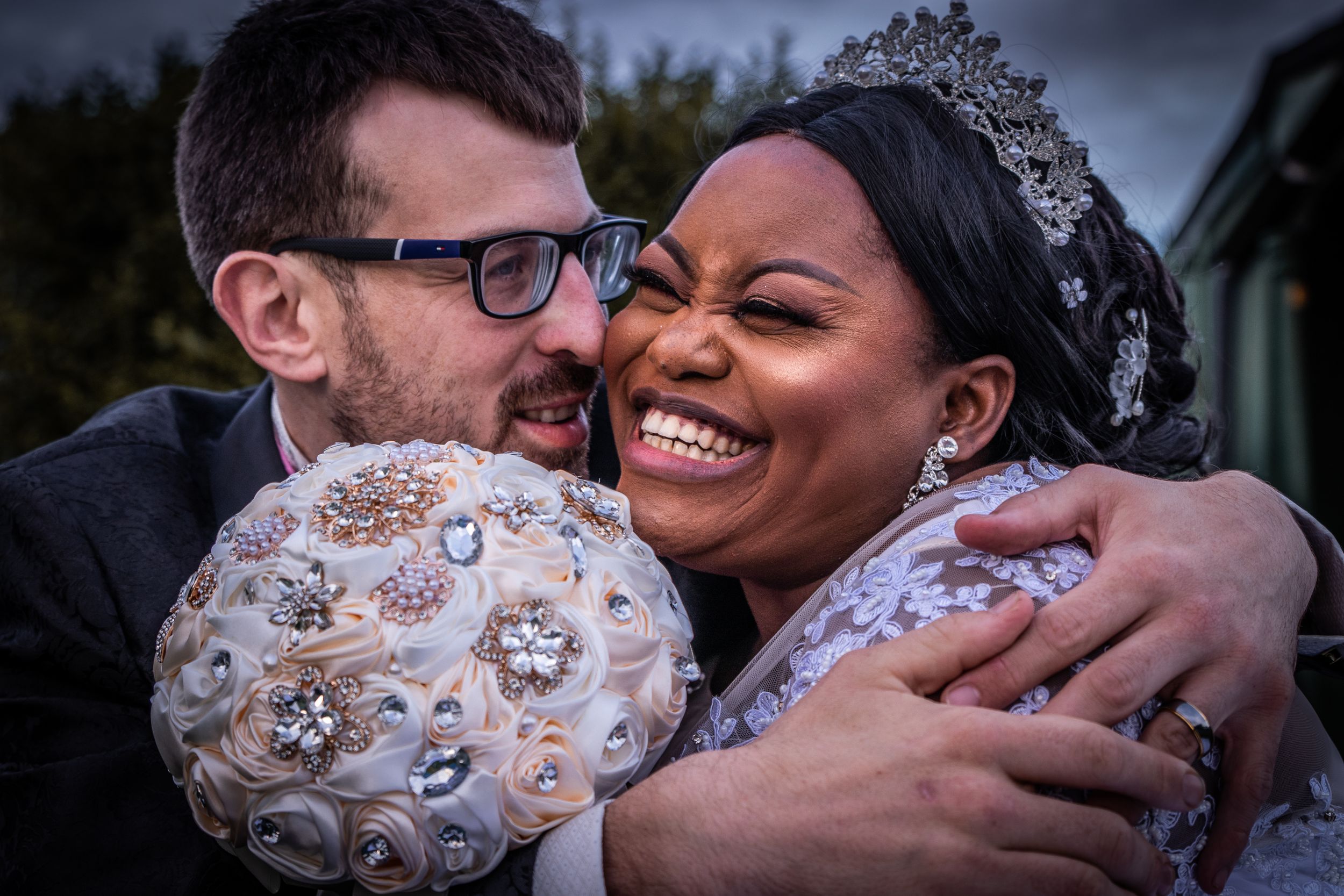 A stunning, fulfilled wedding Near Barry Island