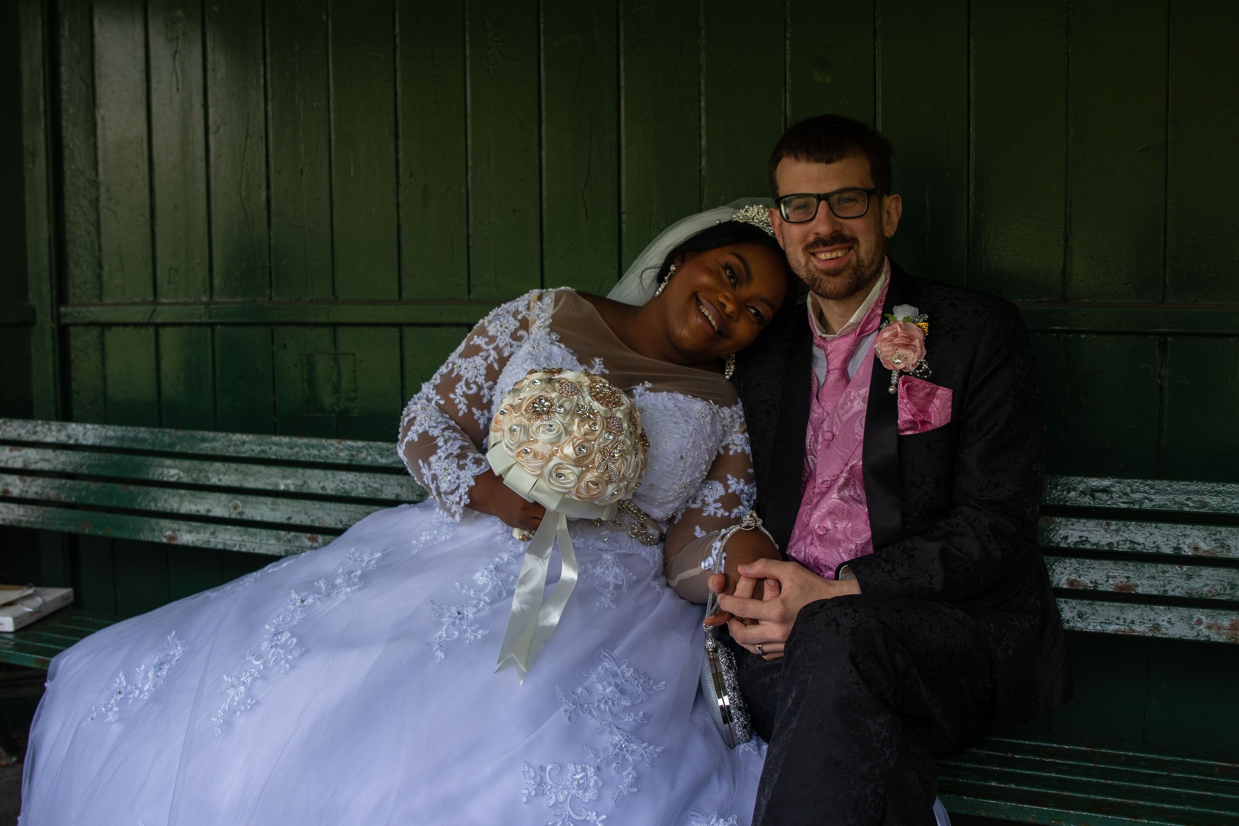 A stunning, fulfilled wedding Near Barry Island