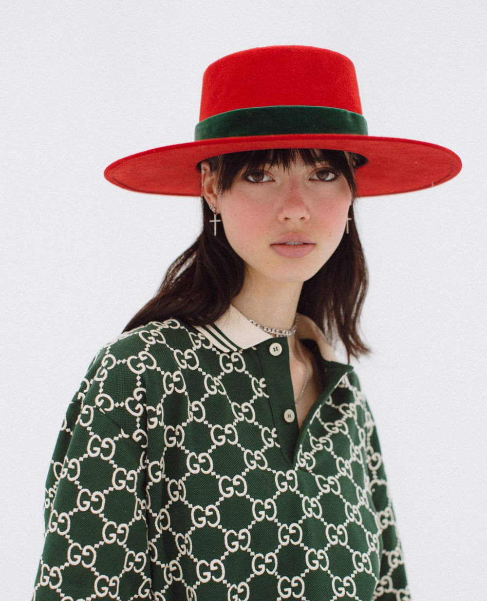 Mode portret studio vrouw Amsterdam fotograaf
