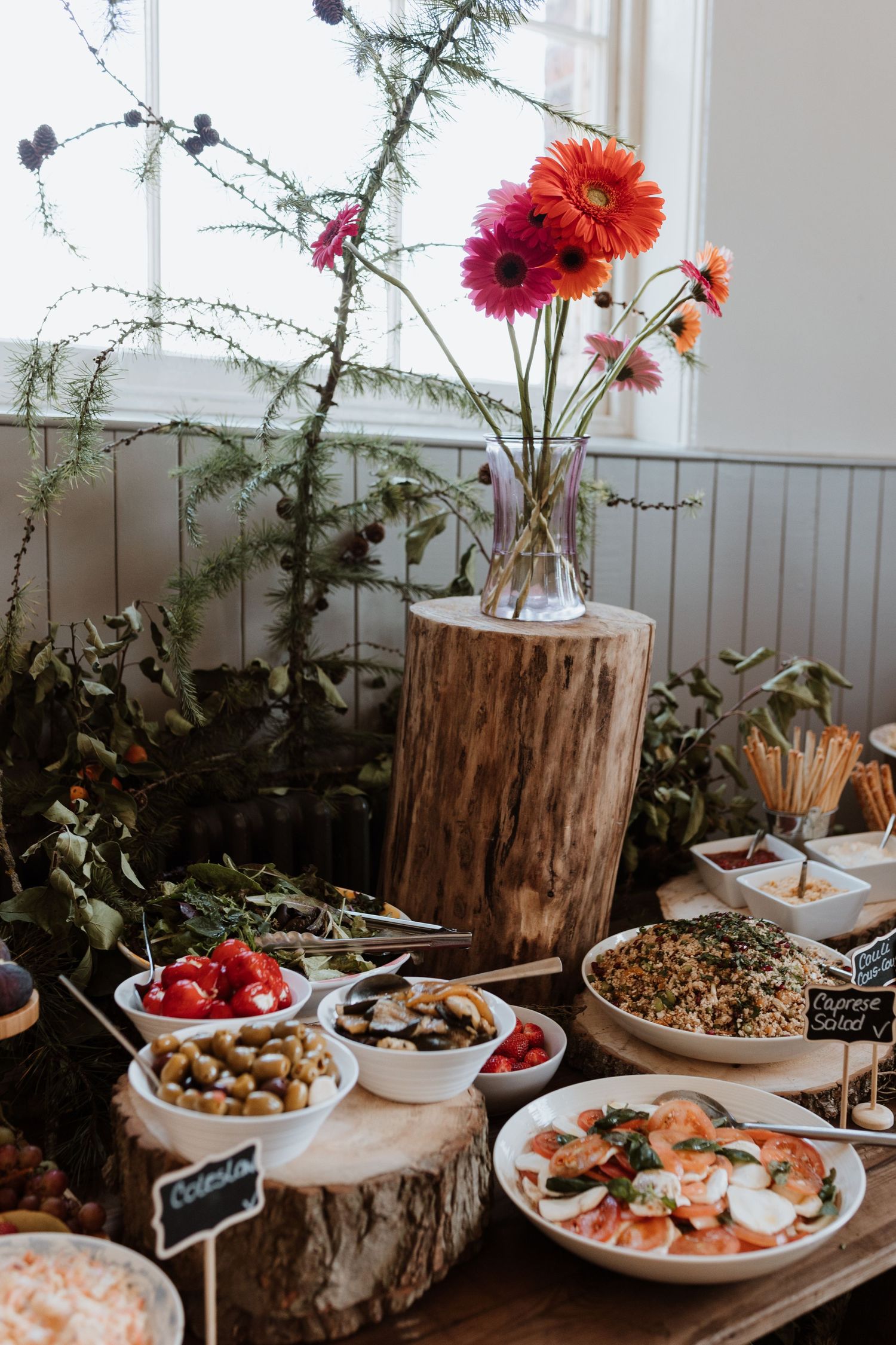 The Lychgate Cottage Tearoom vegan cous cous and olives