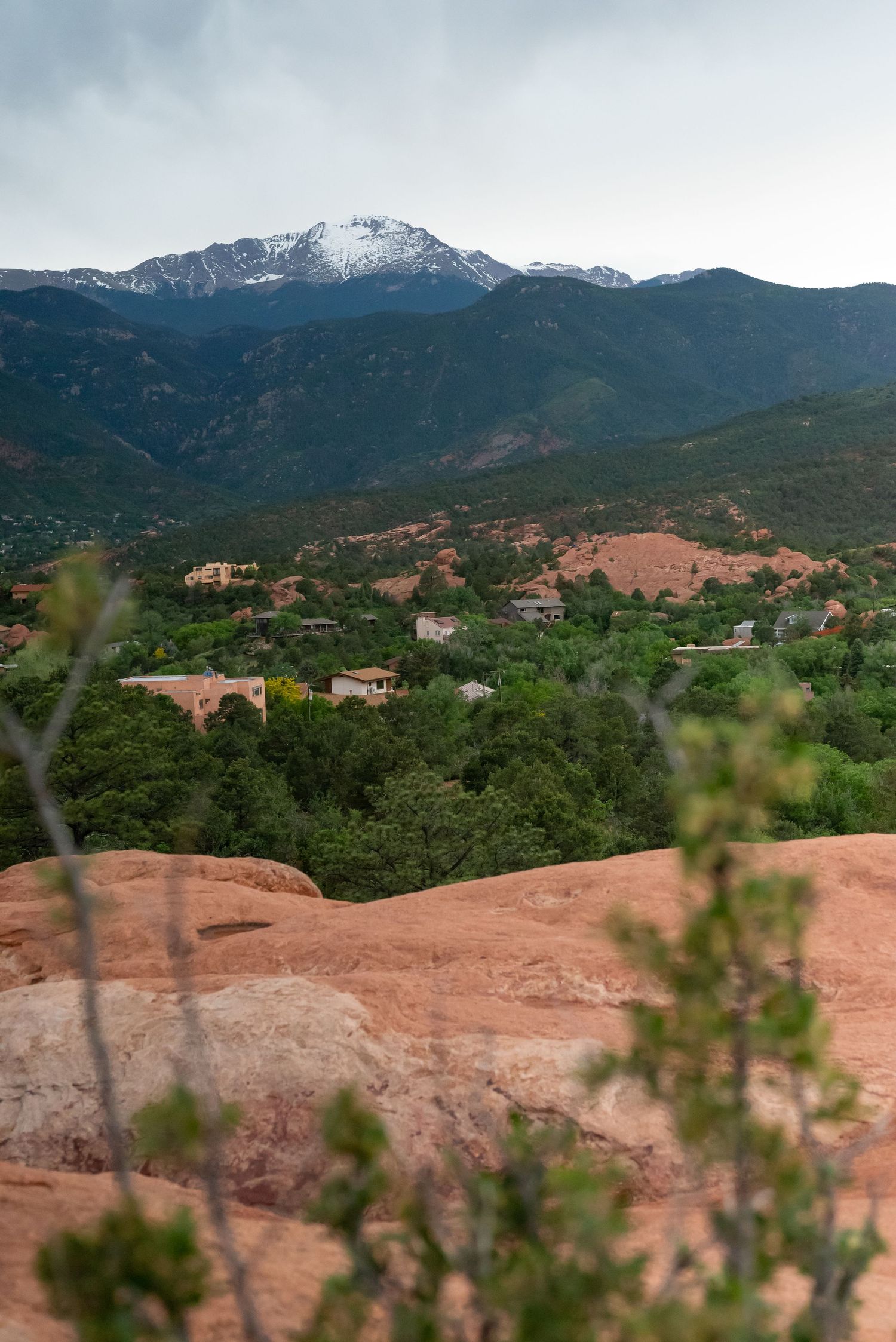 Scouting for a family photoshoot at Garden of the Gods