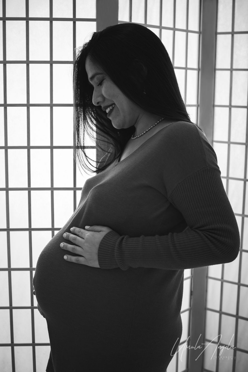 SESION EMBARAZO - BLANCO Y NEGRO - URSULA ANGELES PHOTOGRAPHY
