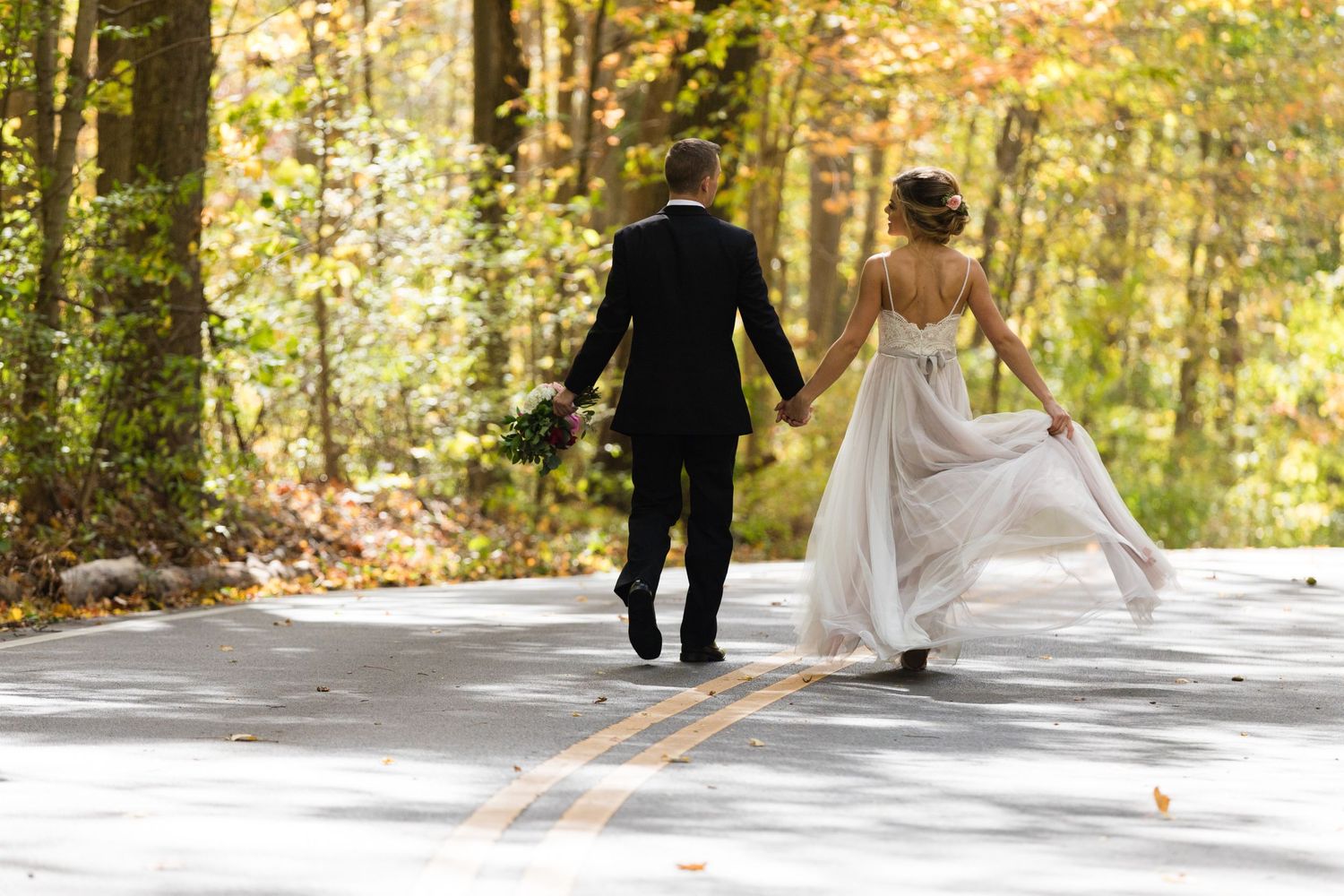 Beautiful Autumn wedding in Zionsville