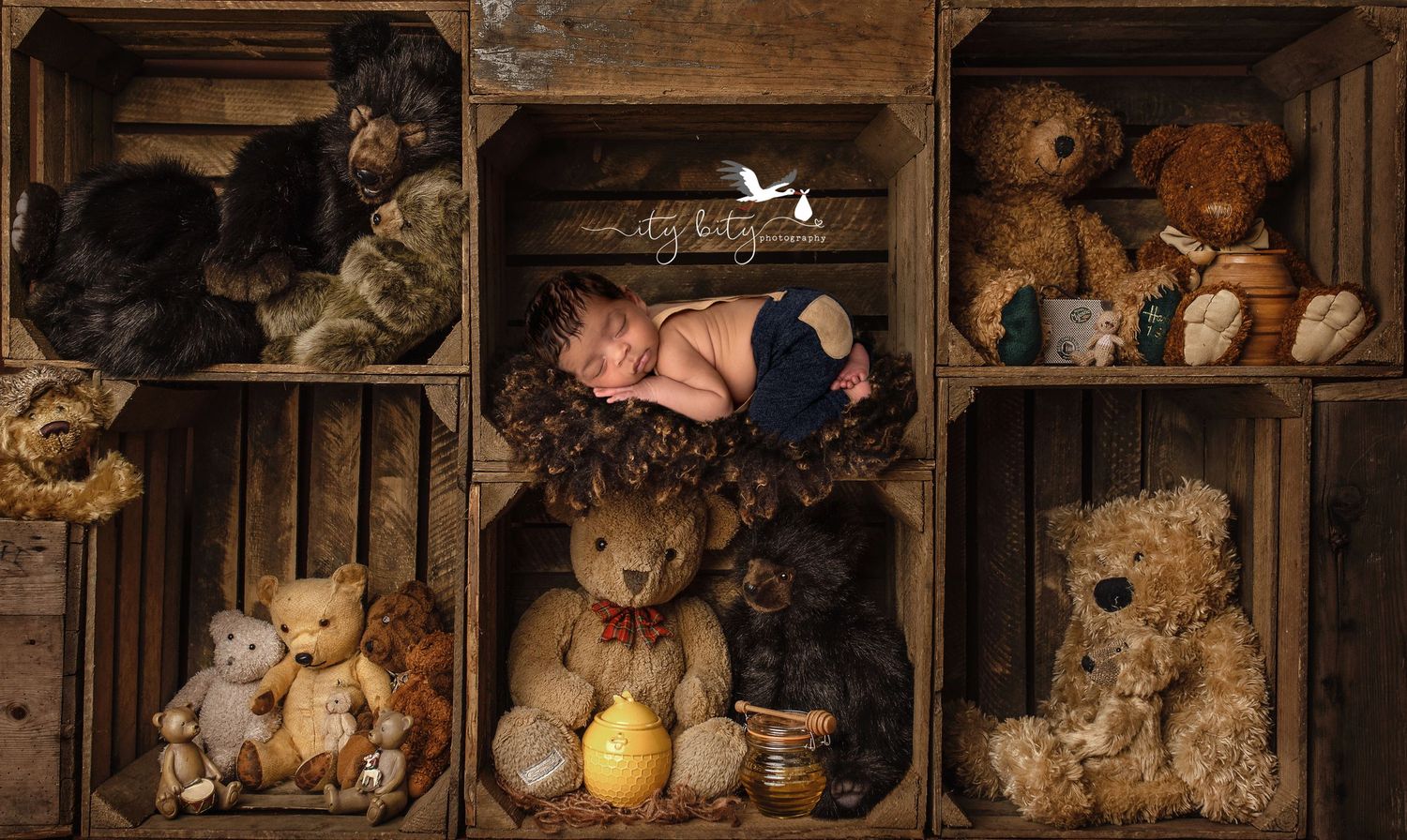 Cleveland Newborn Baby Photography Jose Ramirez Guardians Bears