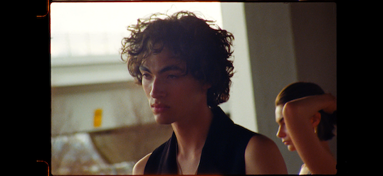 under the bridge 16mm fashion film still