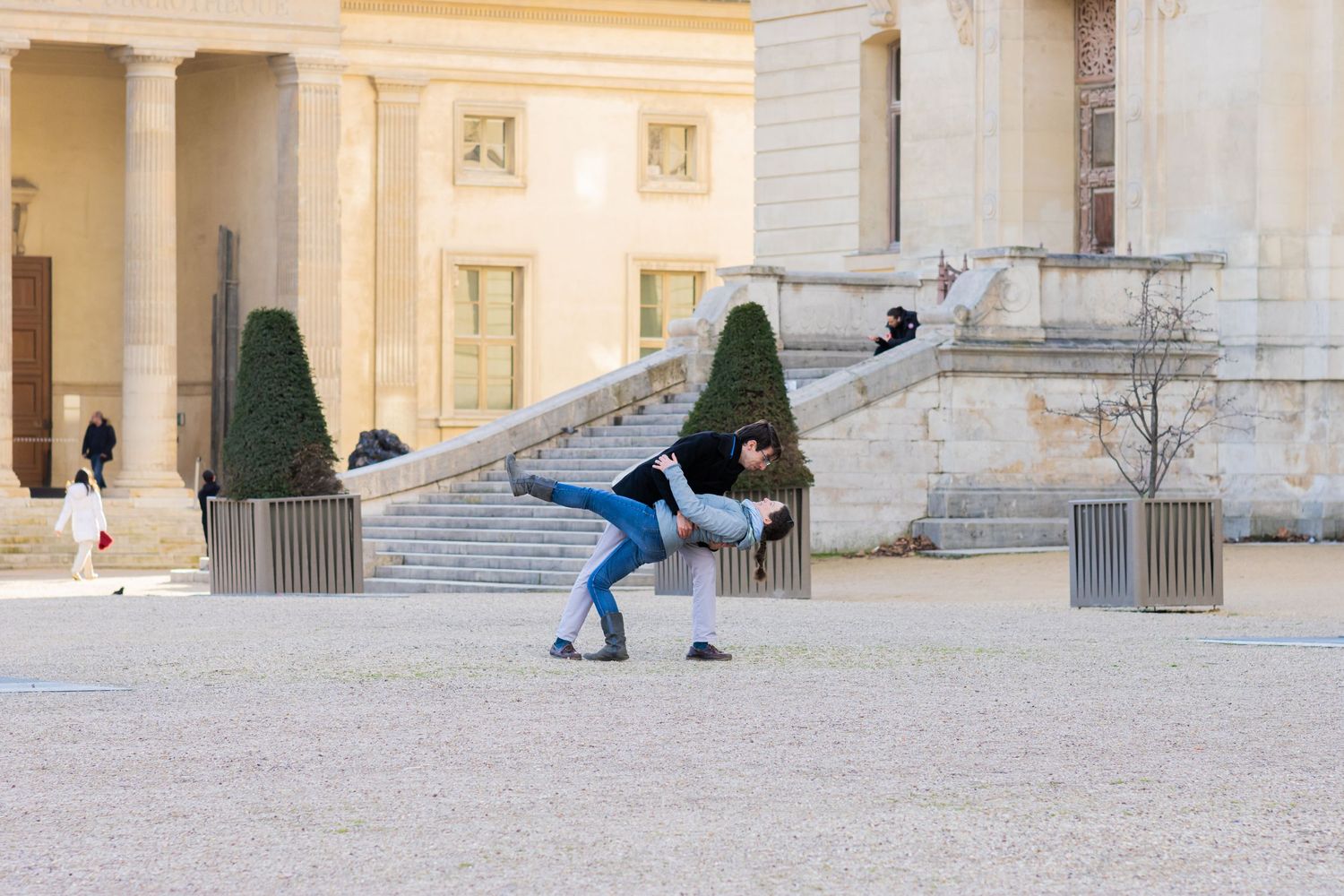 Gabrielle Scherrer Photographie photographe couple versailles amour mariage