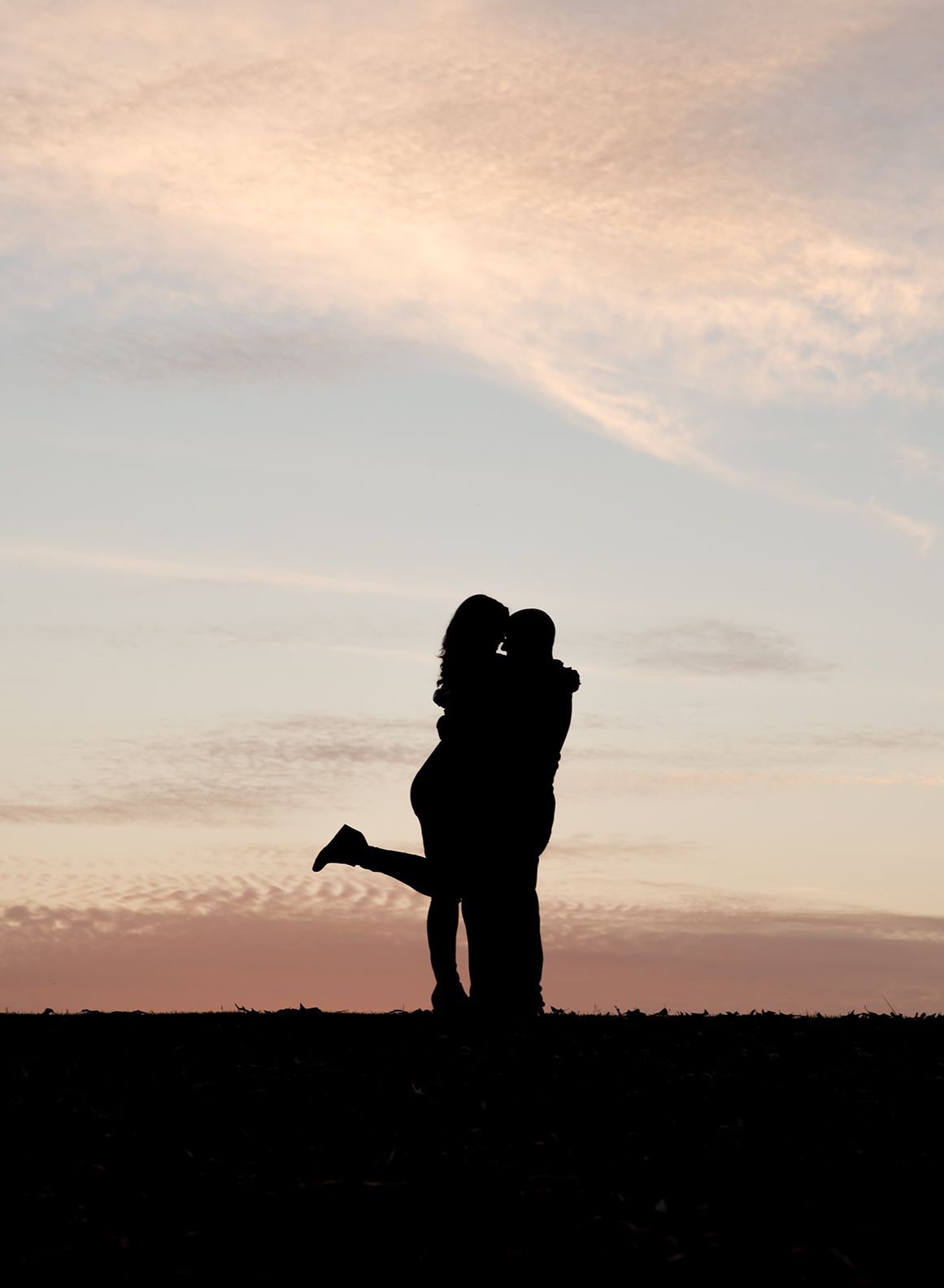 North Carolina Engagement Pictures at Sunset