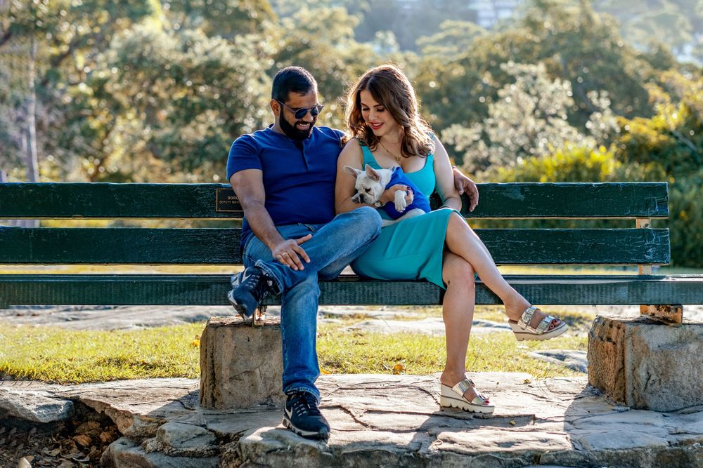 Couple photoshoot in Balmoral beach