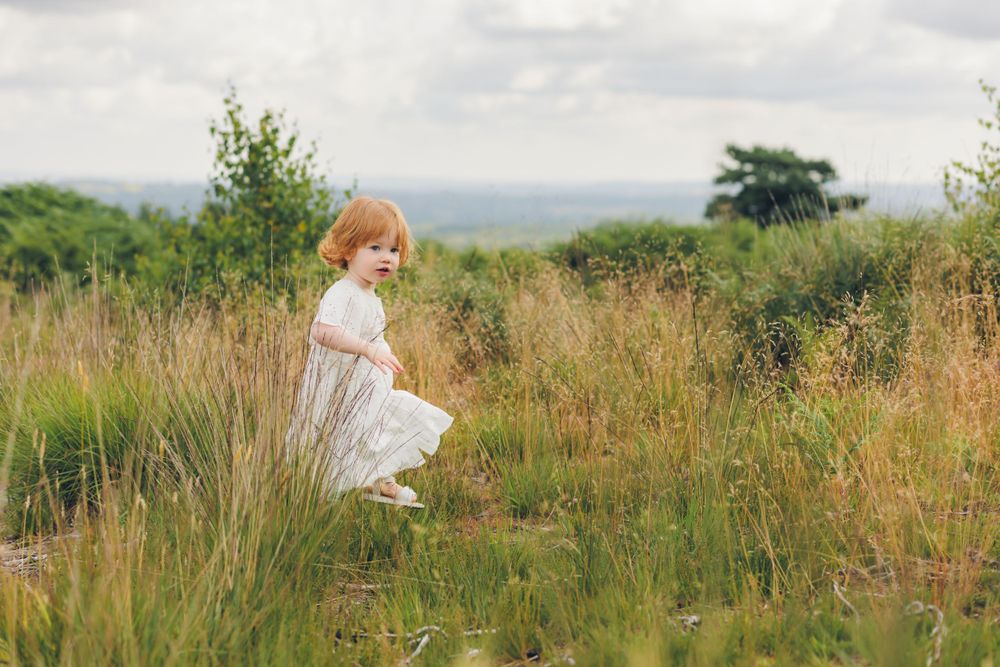 Girl in Ashdown Forest