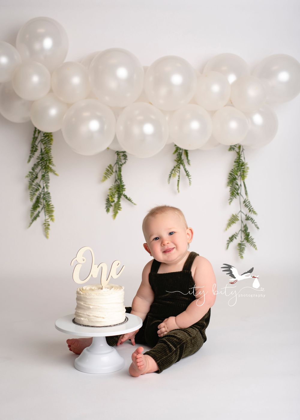 Ronana One Year Cake Smash Baby Boy Avon Photographer