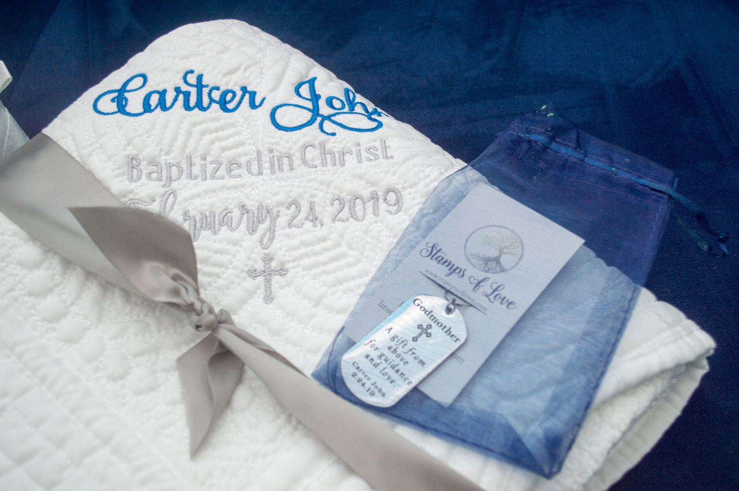 christening blanket