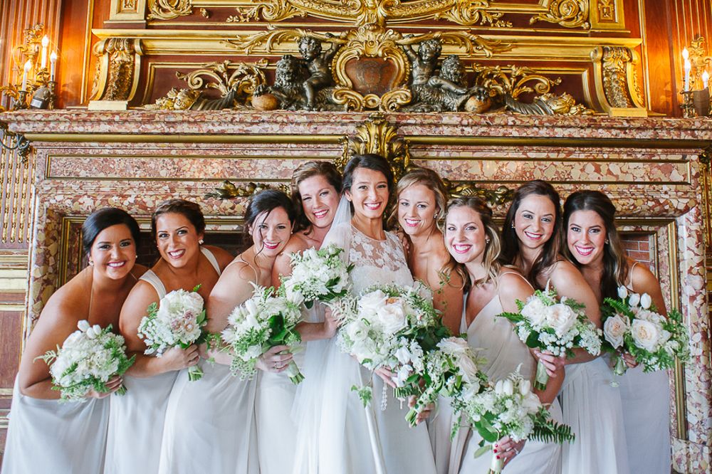 taupe bridesmaid dresses salve regina newport wedding
