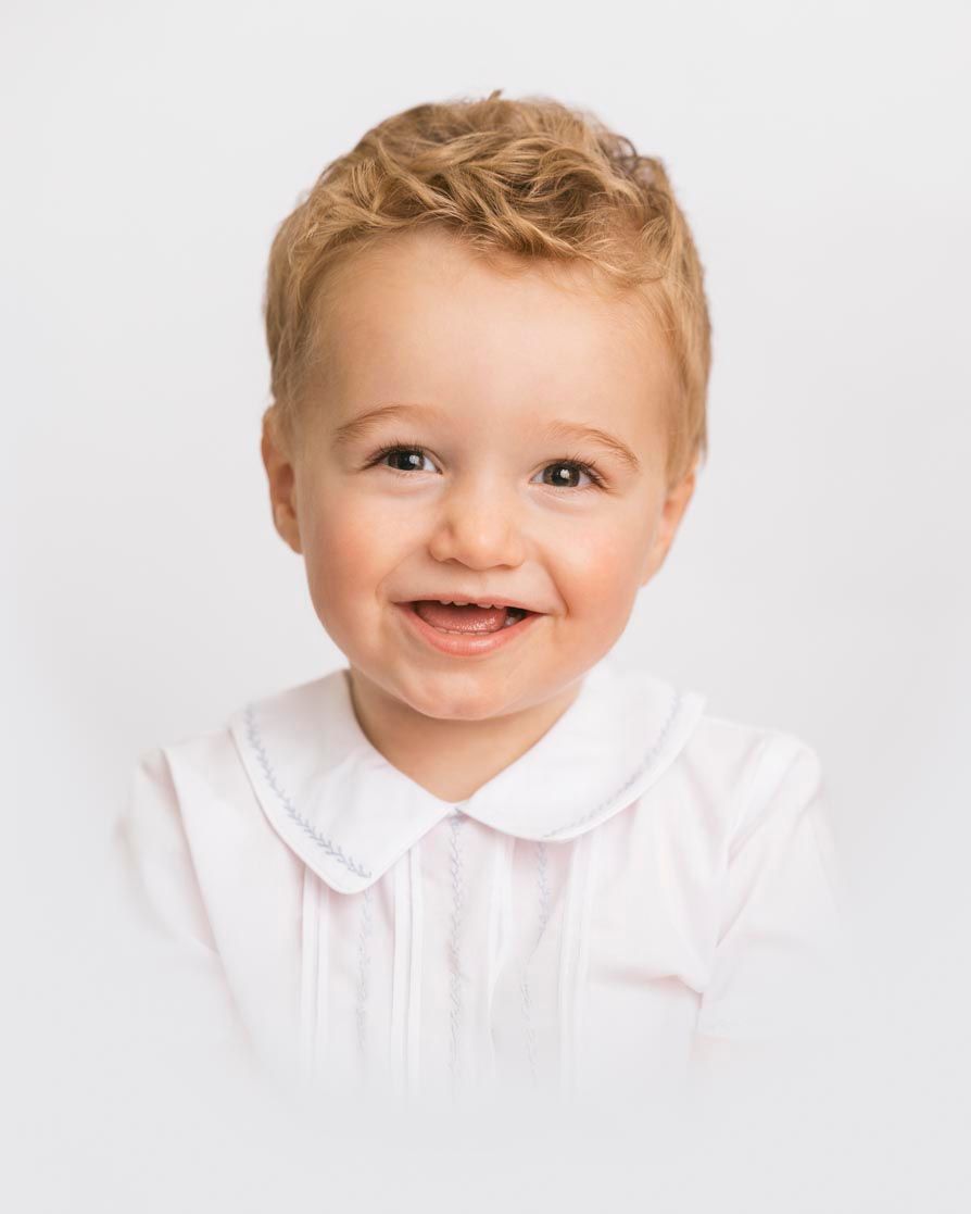 Classic timeless Heirloom children's Legacy Portrait by Emily Butz of M.photo in Richmond Virginia traditional studio heirloom portrait